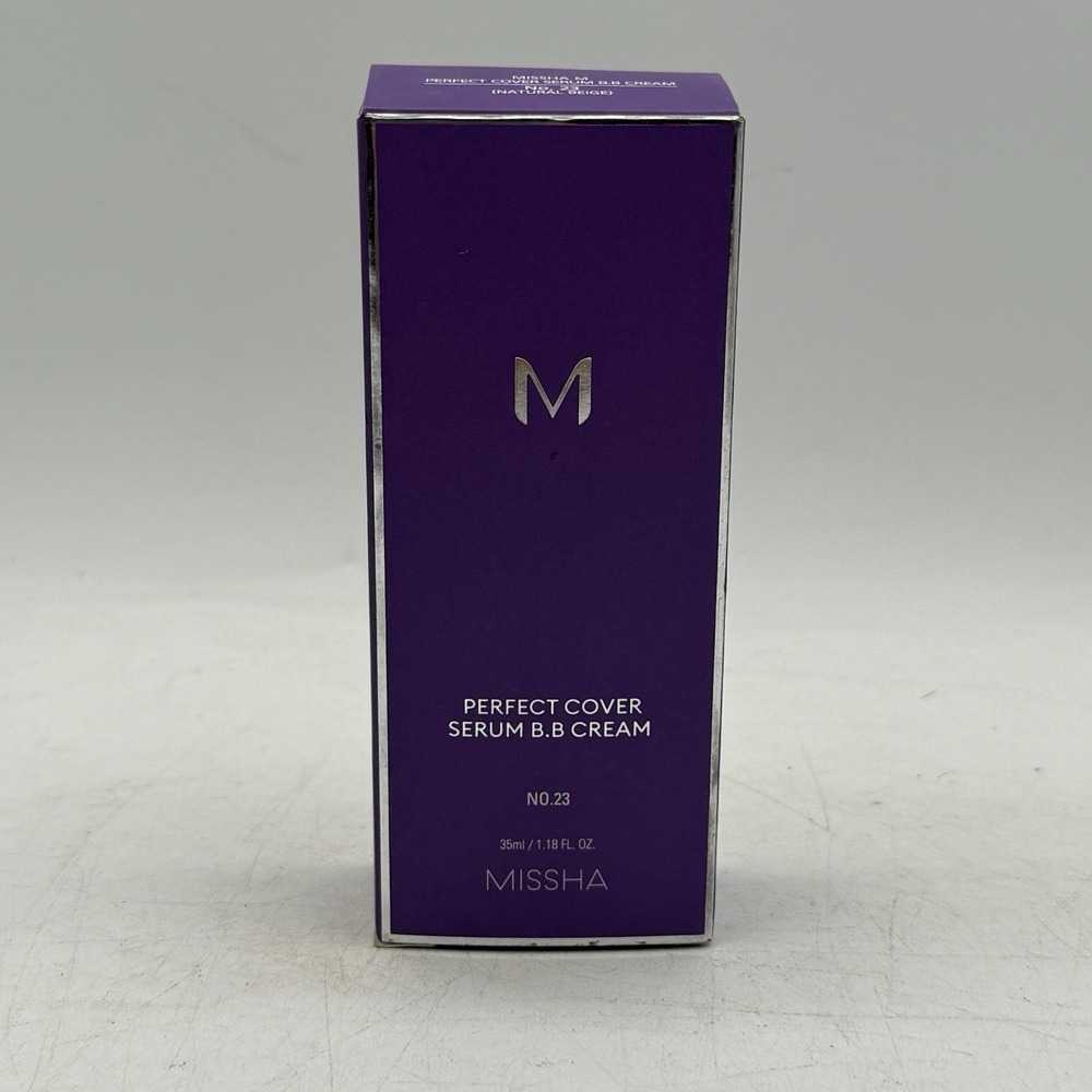 MISSHA M PERFECT COVER SERUM BB CREAM No.23 Natural (Natural Beige) KOREAN 2027+